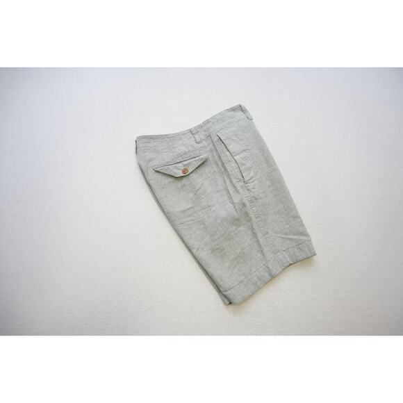 J Crew Khaki Chino Shorts Beige Flat Athletic Mens Size 32 - Picture 1 of 4